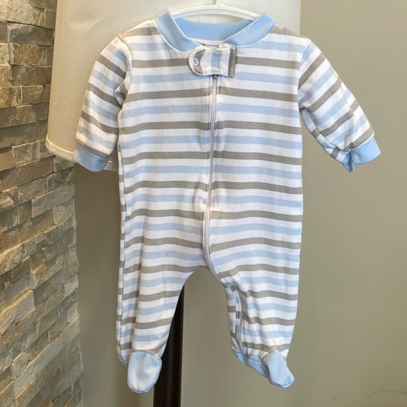 Baby Boy striped Sleeper - Picture 1 of 4